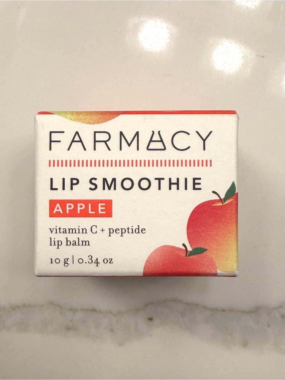 Farmacy Lip Smoothie Apple Vitamin C + Peptide Lip Balm